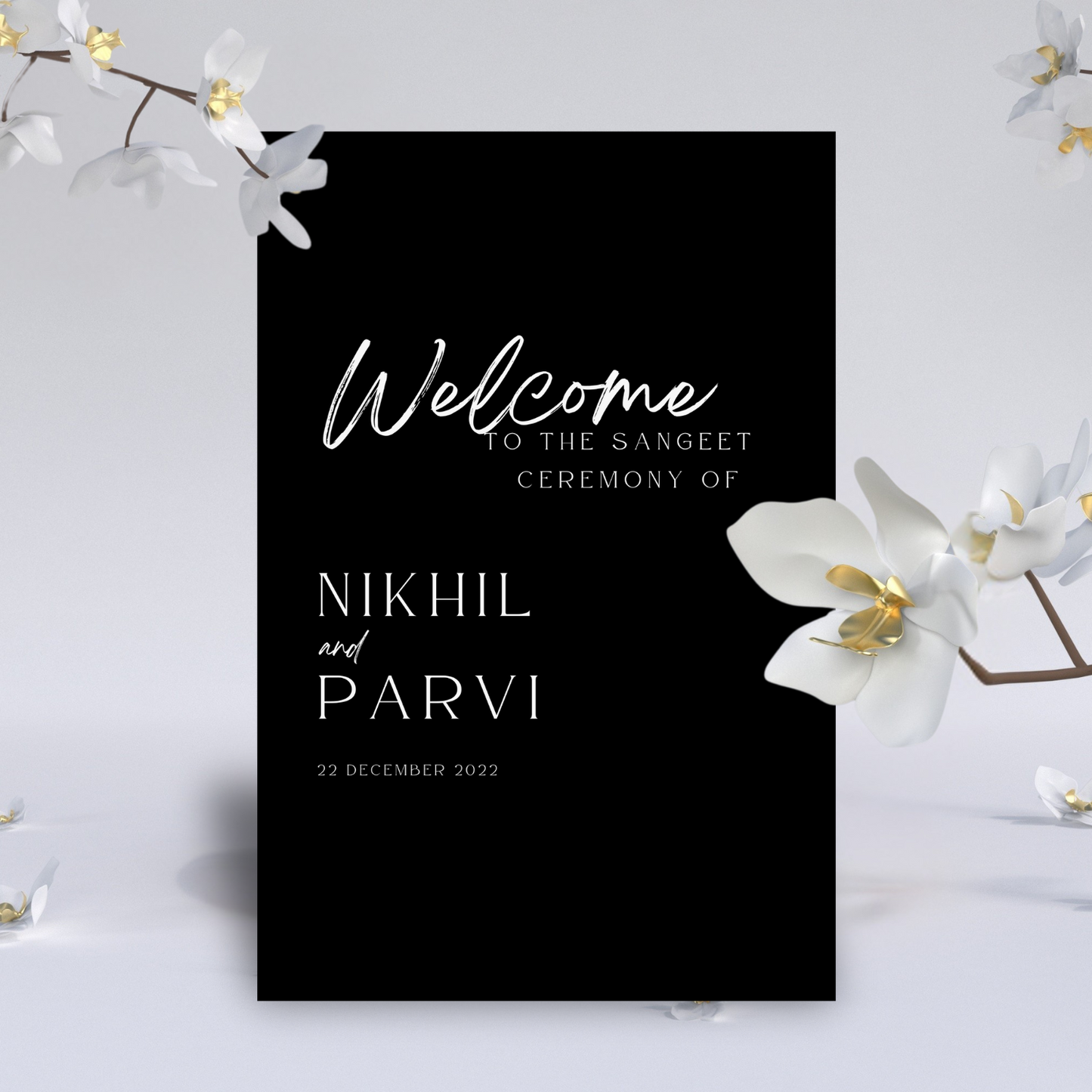 Acrylic Welcome Sign