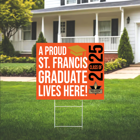 Graduation Lawn Sign